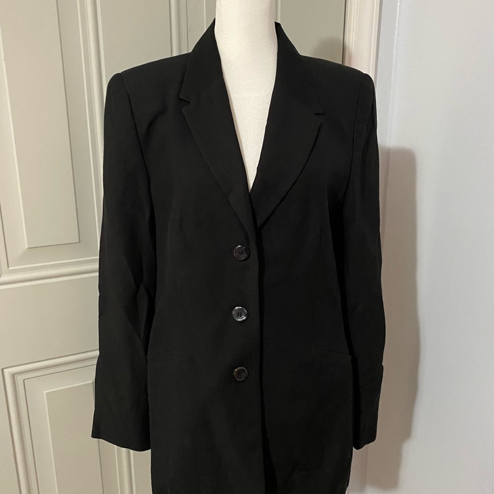 Classic Black Blazer